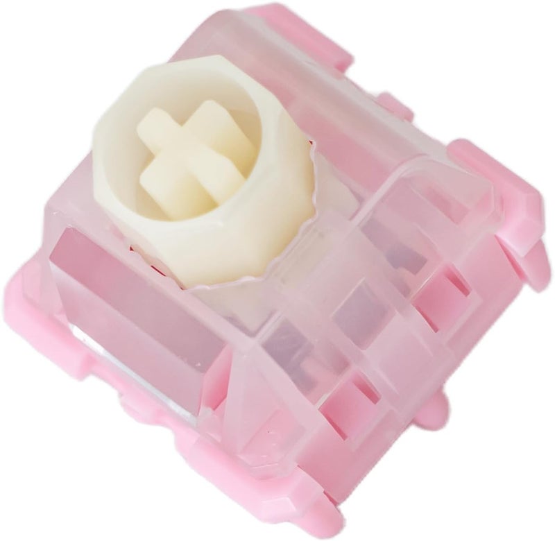 MELETRIX WS Flux HE Keyboard Switches Deep Clacky, Pre-Lubed Magnetic Linear Switches, Freely Setting Pre-Travel HE Key Switch for Rapid Trigger Gaming Keyboard (5 Pcs) - Image 1